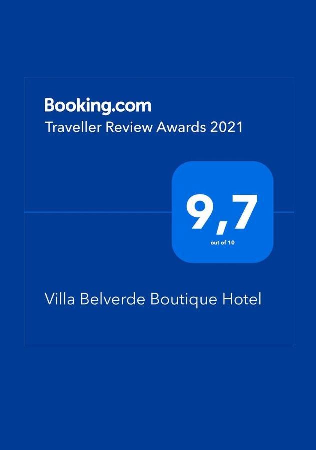 Villa Belverde Boutique Hotel Каррара Экстерьер фото